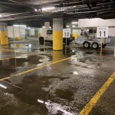 Interior parking garage cleaning montreal 2